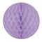 Beistle Club Pack of 24 Lavender Purple Honeycomb Hanging Tissue Ball Decorations 12"